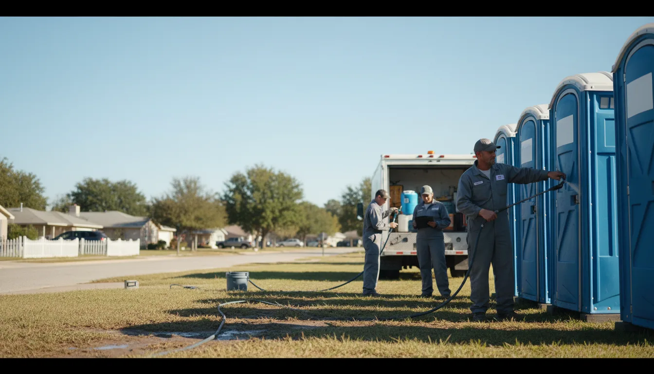 Long-Term Portable Toilet Rental in Pontiac, IL near me